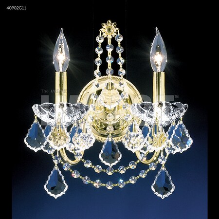 James R Moder Regalia 2 Arm Wall Sconce 40902G11